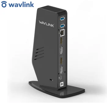 

USB-C Dual 4K Universal Docking Station Ultra 5k Display Up to 5120 x 2880@60Hz 65Watt Upstream Charging For Type-C Laptop