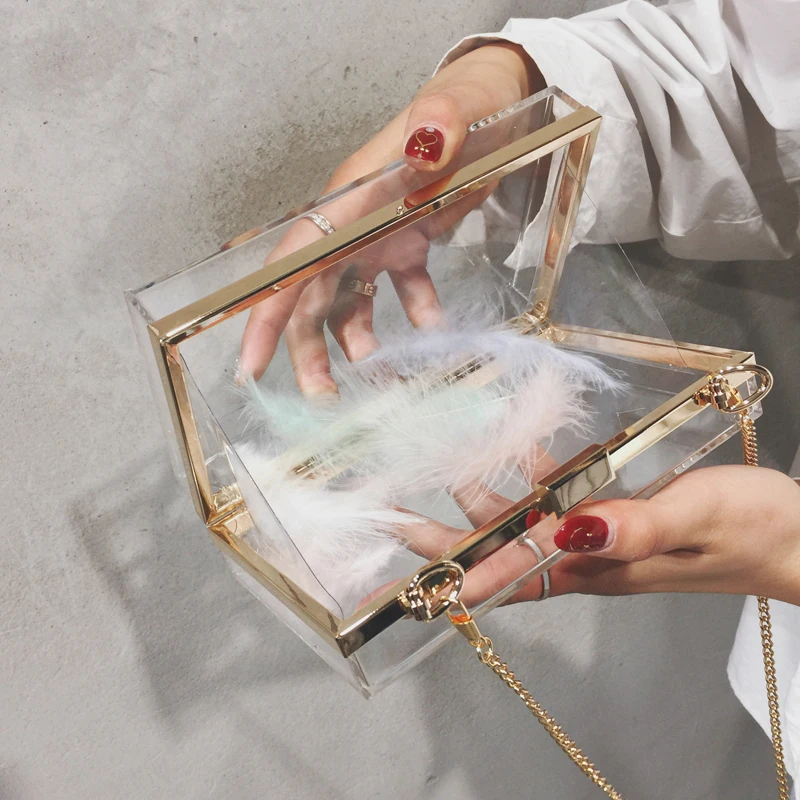 MONNET CAUTHY New Arrival Fashion Female Bags Creative Personality Transparent Elegant Crossbody Bag Chic Style Girls Party Flap