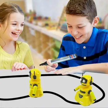 

Scribing Induction And Pen Robot Automatic Sensing To Identify The Way Along The Line Robot Children's New Exotic Toys