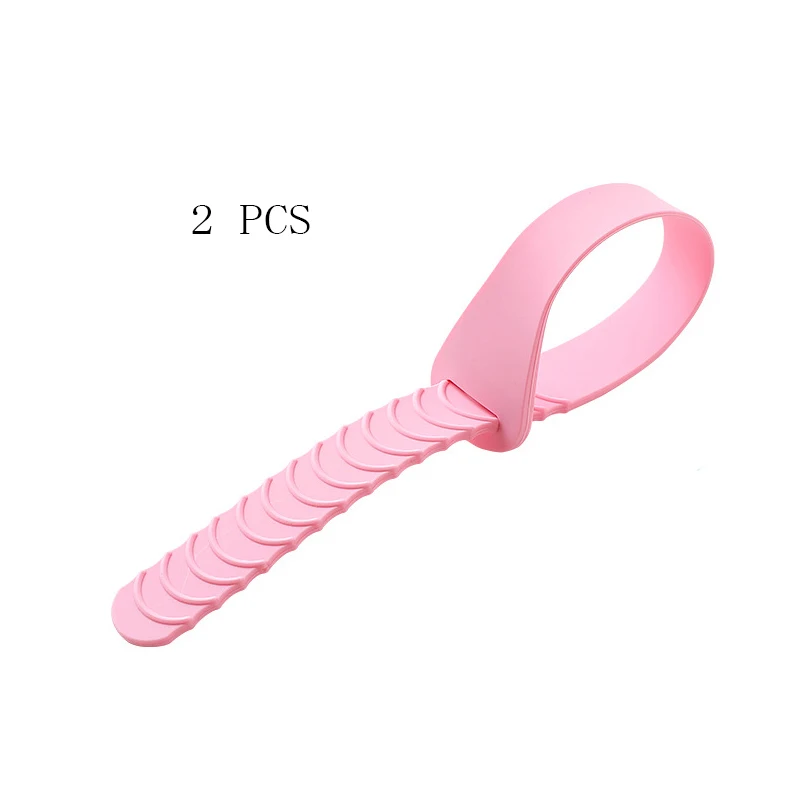 2 Pcs Pink 2 шт съемное сидение на унитаз крышка лифта санитарное сиденье на унитаз крышка подъемная ручка для путешествий отель товары для дома, ванной - Цвет: 2 Pcs Pink