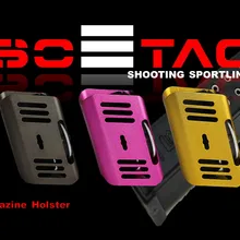 Soetac Ipsc Magazine Pouch Holster Airsoft Pistool Accessoires Tactical Multi-Hoek Cnc Aanpassing