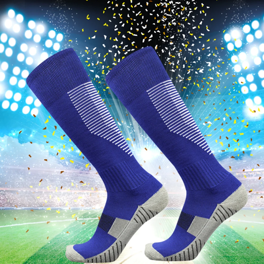 

Sport Socks Compression Stockings Team Sports Gym Jogging Running Socks Cycling Thick Anti-slid Breathable Thermal Socks Soccer