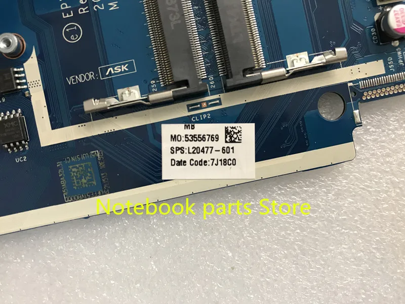 Фотоматеринская плата для HP 15 db Core AM9425|Материнские платы ноутбуков| |