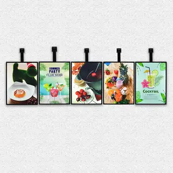 

Restaurant equipment fast food menu board cheap led movie poster frame