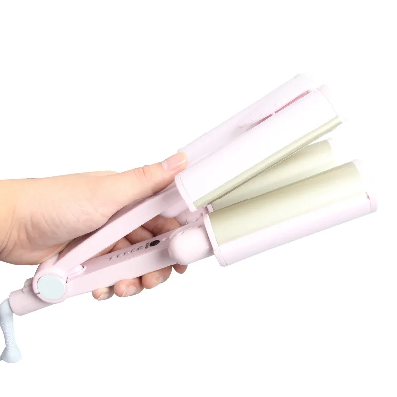 

Curl head curler Water ripple Three stick curlers Ceramic large roll artifact Anti-scalding curler