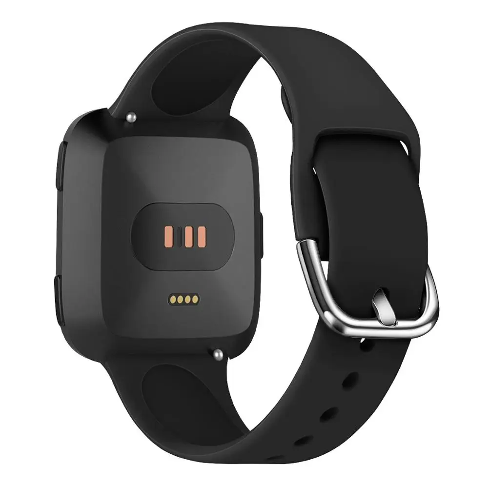Color7 Умный Браслет COMLYO, сменный Браслет для Fitbit versa 2, силиконовый ремешок для Fitbit versa 2, ремешок на запястье versa2 - Цвет: Color7