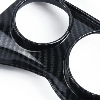 

For MINI Cooper Trim Carbon Fiber Center Style Dashboad Cover ABS New Hot Tool
