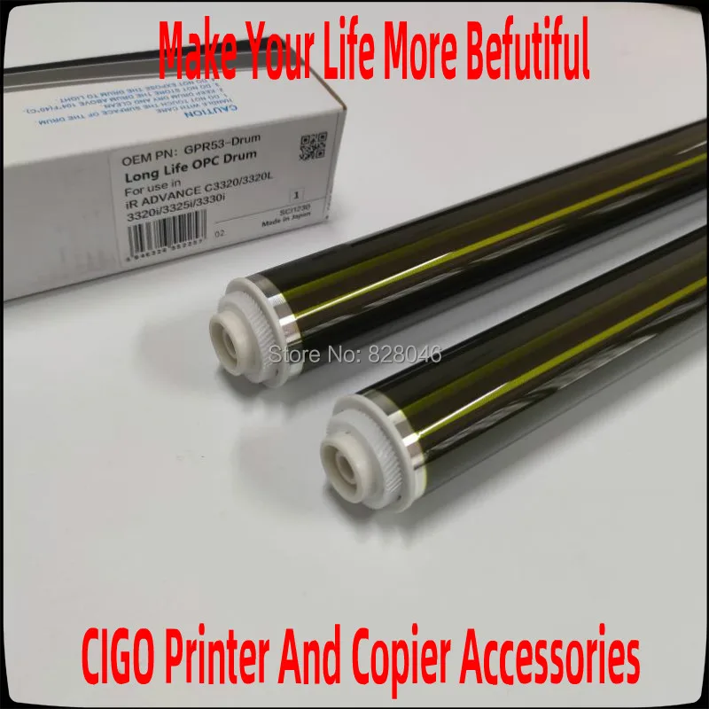 Long Life OPC Drum For Canon NPG-67 NPG67 GPR53 GPR-53 Image Drum Unit,IR-ADV IRC 3320 3325 3330 OPC Made In Korea,110K