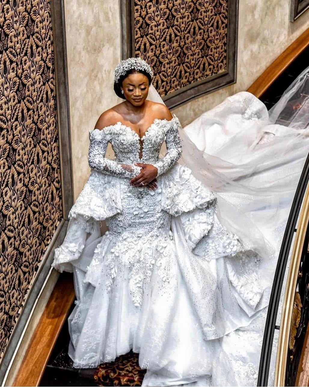Nigerian Wedding Dresses Custom