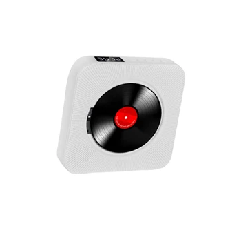 

Wall Mounted CD Player Surround Sound FM Radio Wireless USB MP3 Disk Portable Music Player Remote Control Stereo Speaker Home