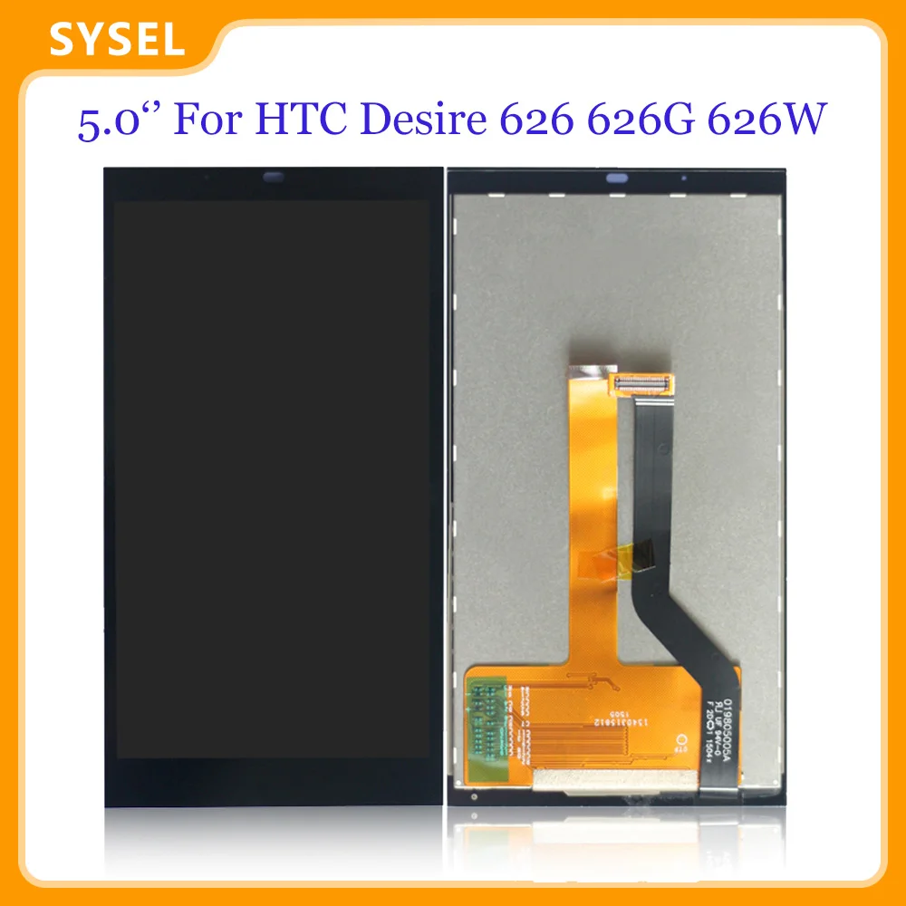 ЖК-дисплей 5 0 ''для HTC Desire 626 626G 626W дигитайзер сенсорная панель датчик в сборе |