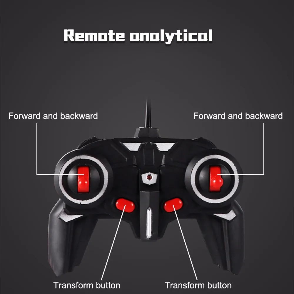 2 in 1 RC Car Deformation Robot Driving Sports Vehicle Model 118 Remote Control Car Toys Gifts For Boys (3)