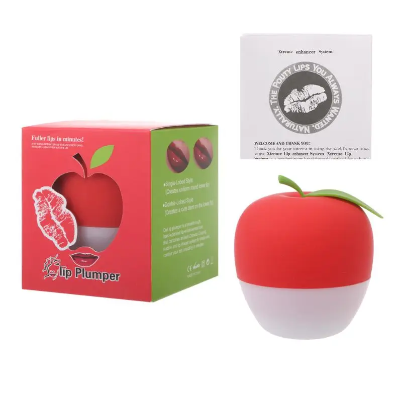 Красный Новинка года. Слиппер для губ DApple. Двойной и одинарный слиппер для губ Q0KD - Цвет: Красный