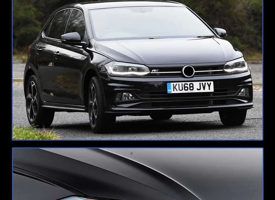 Фара для автомобиля VW new POLO- фары Противотуманные фары Дневные ходовые огни DRL H7 светодиодный Биксеноновая лампа автомобильные аксессуары