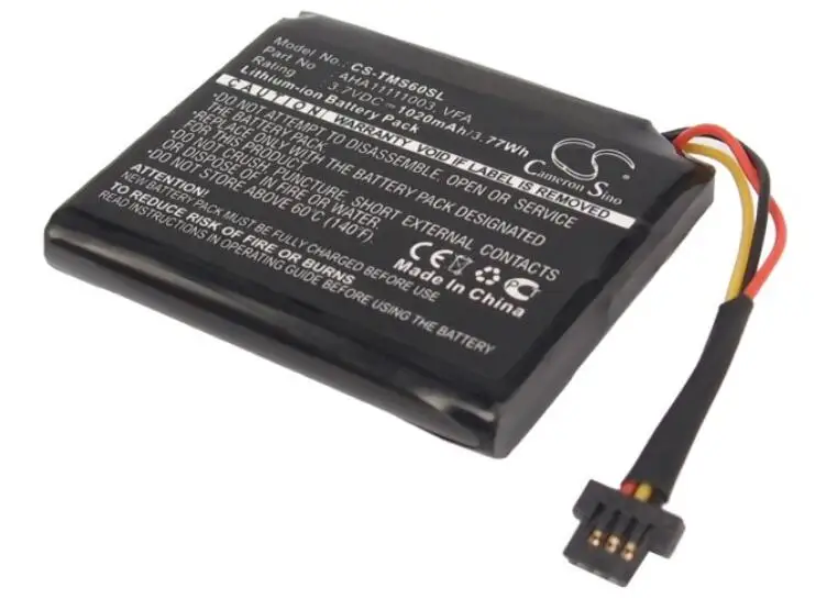 Cameron sino 1020 мА/ч, батарея для навигатора TOMTOM 4EN6. 001,02 4EN62 4EN62. 4EN6. 001,02 Start 60 Start 60 EU Start 60 M через 1605