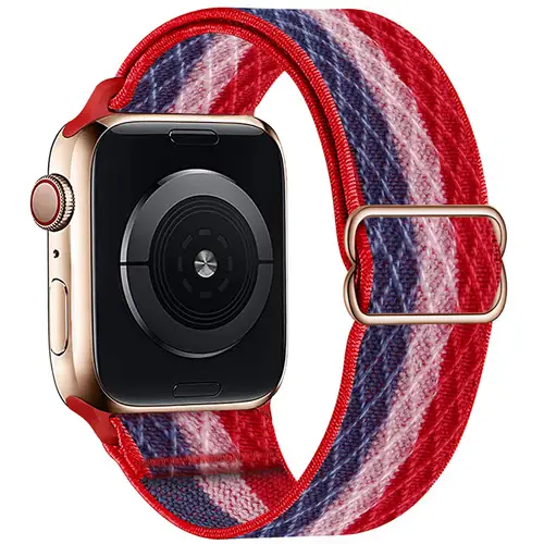 Nylon Strap For Apple Watch band 38 40 42 44 45 49mm Sports Loop Watchband For IWatch series Ultra 9 8 7 SE 6 5 4 Correa - Image 30