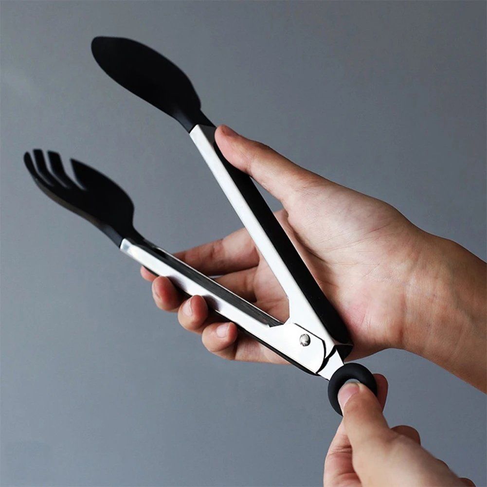 A Pince à pâtes et spaghetti en silicone et nylon pinces alimentaires — free download