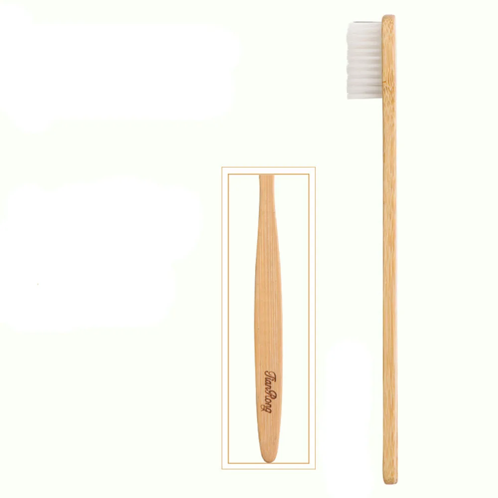 1pcs portable Natural Environmental Bamboo Charcoal Health Toothbrush For Oral Care Teeth Cleaning Eco Medium Soft 5