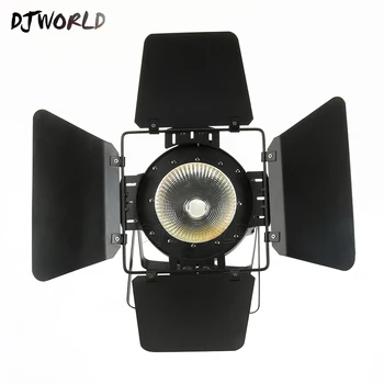 

Aluminum Alloy LED Par C0B 200W Warm White With Barn Doors Lighting LED Blinder Audience Blinder Audience Studio Blinder