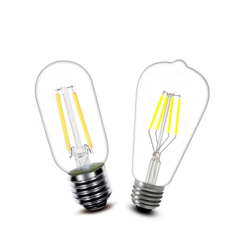 

LED lamp E27 ST64 T45 220V vintage filament light bulb 2w 4w 6w 8w decorative for home bulb