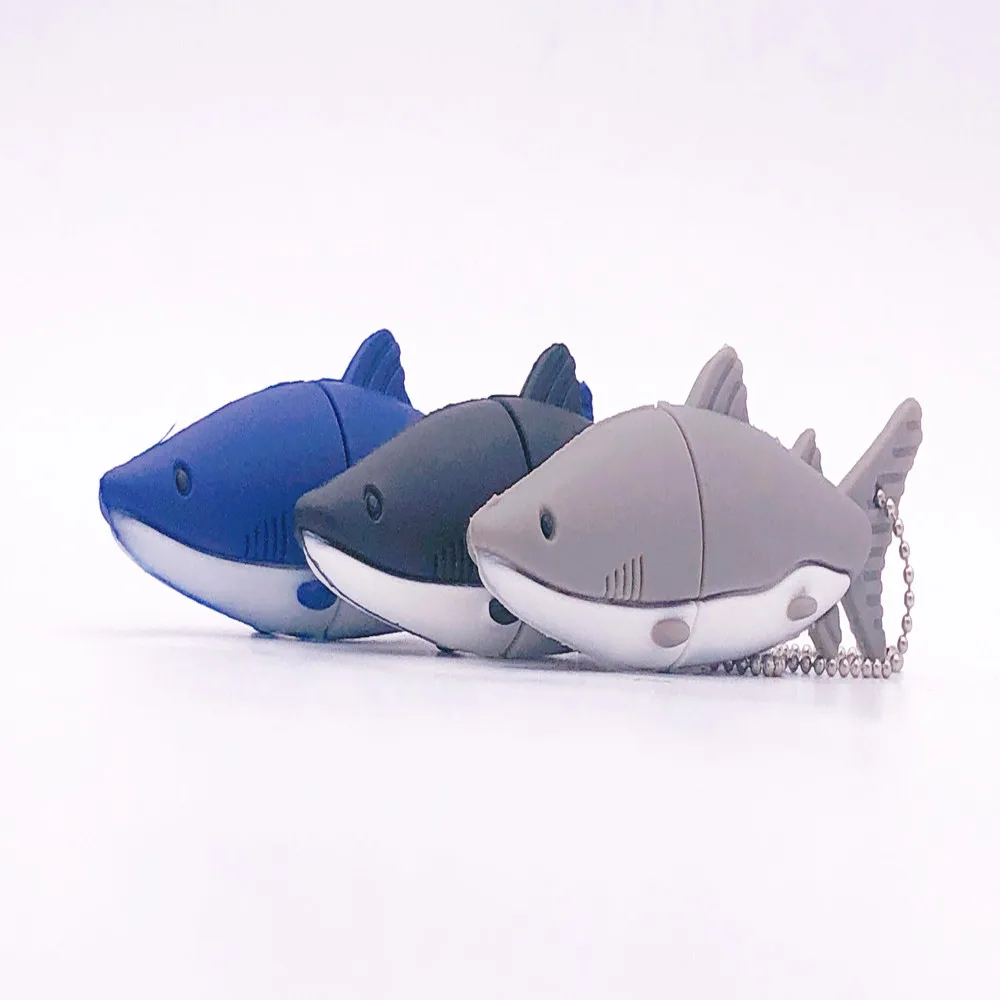 

Pendrive Shark/Dolphin Flash Memory Card 128GB 256G Usb Flash Drive 2.0 4GB 8G 16G Pen Drive 32G 64GB USB Disk On Key Cute Gift