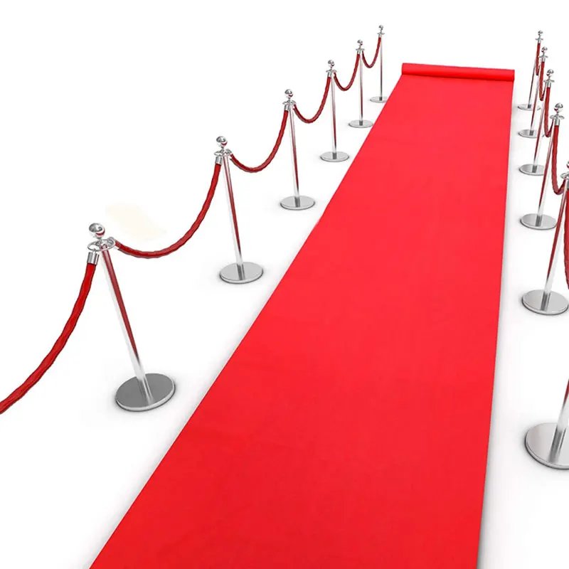 Wedding Carpet Wedding Carpet Soft Floor Outdoor Wedding Aisle Runner Carpet Ceremony Party Stage Event Decoration Anti-slip Non-woven Material