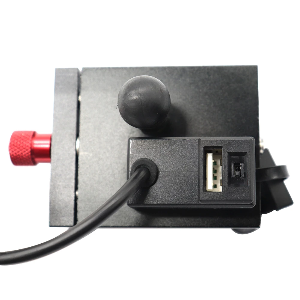 MP4249 12V USB переключатель 360 градусов вращающийся велосипедный Мотоцикл держатель для мобильного телефона Подставка гнездо для телефона