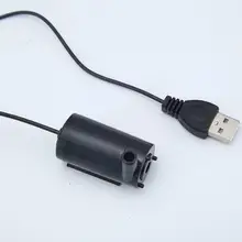 Usb 1 metro cabo mudo pequena bomba mini submersível 5v bomba de água preta bomba dc nova pequena bomba de água a9v5