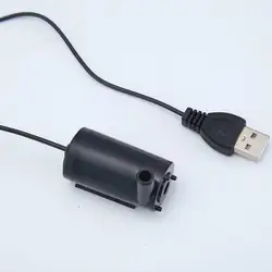 Usb 1 Meter Cable Mute Small Pump Mini Submersible 5v Watering Pump Black Water Dc Pump New Small Water Pump A9V5