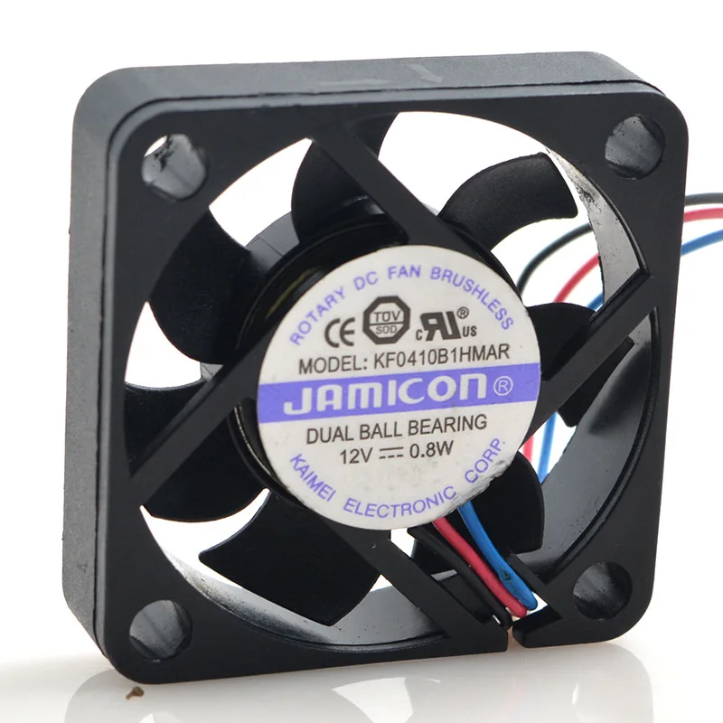 Для KF0410B1HMAR 5 см/см 12V 0,8 w 3-провод 5010 Вентилятор охлаждения