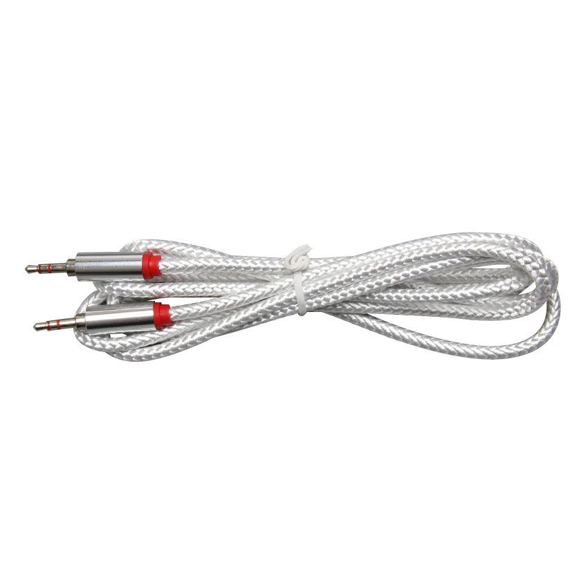 Aux Audio Cable 2m Male to Male AUX Cord Line 3 5mm Jack For Car Speaker for iPhone Samsung Xiaomi Headphone PC