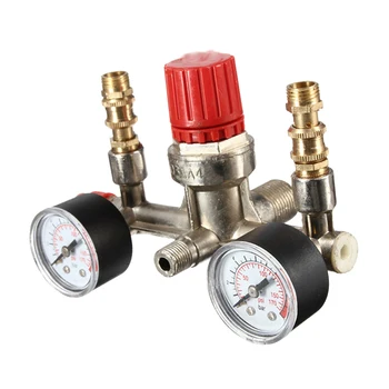 

Adjustable Air Compressor Pressure Control Switch With Control Valve Gauges