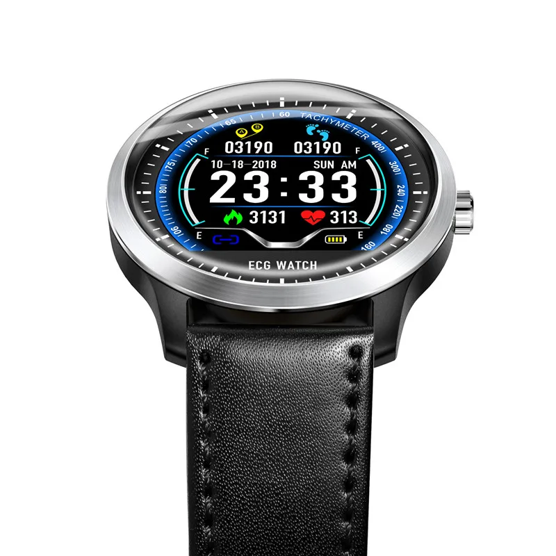 N58 Новинка ЭКГ+ PPG смарт-браслет часы мужские IP67 водонепроницаемые спортивные часы монитор сердечного ритма кровяное давление умные часы