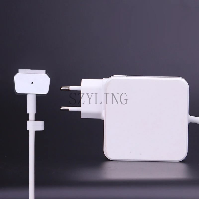 60W 16,5 V 3.65A T-punta magnética Cargador/adaptador de corriente para MacBook Pro 13,3 paquete de venta al por menor A1425 A1435 A1502