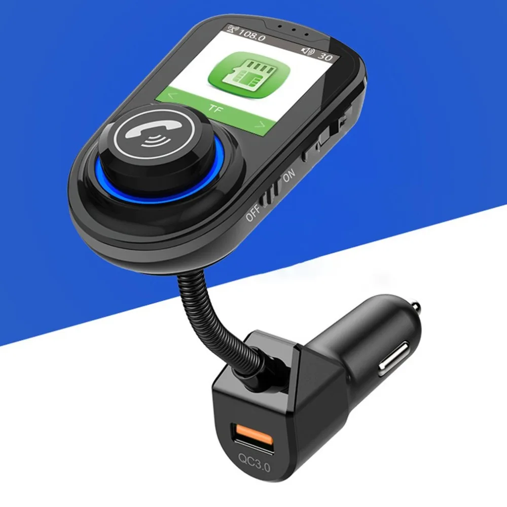 G45 цветной экран автомобиля беспроводной Mp3 автомобиля Mp3 1,8 дюймов цветной экран Hd Mp3 автомобиля Hands-Free Qc3.0 Быстрая зарядка