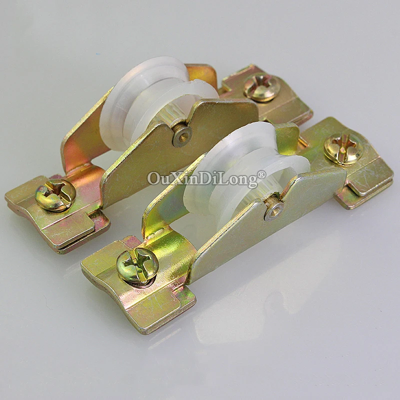 

10PCS Window Roller Sliding Door Plastic Steel Window Pulley Aluminum Alloy Doors and Windows Brass Wheel Nylon Roller GF330