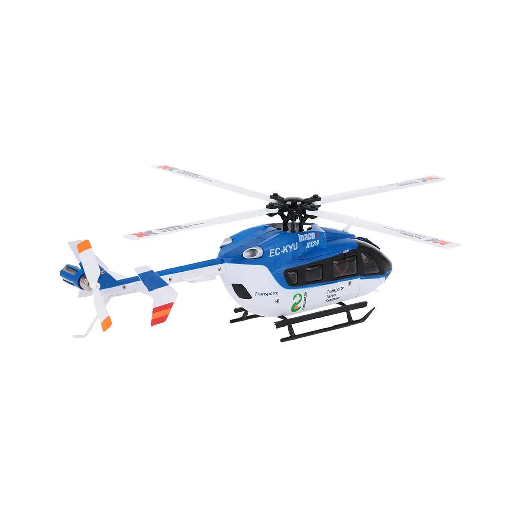 XK K124 EC145 6CH бесщеточный двигатель 3D 6G система RC вертолет совместим с FUTABA S-FHSS RTF VS Wltoys V977 ZLRC