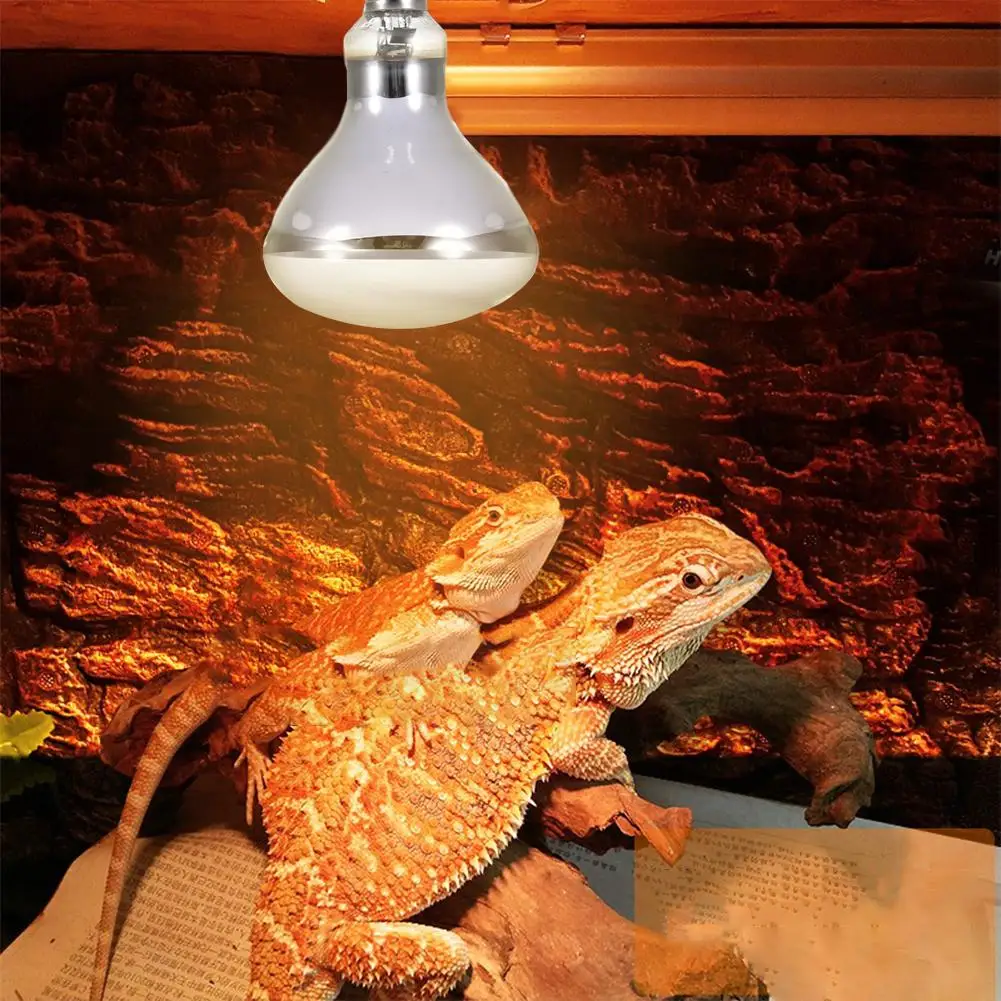 Luz de calefacción E27 para mascotas, Bombilla UV de espectro completo, multifuncional, sin reflejo, UVA, UVB, 80W/100W/160W, para uso en reptiles