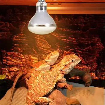 

80W/100W/160W E27 Pet Heating Light Non-glare Multifunctional UVA UVB Full Spectrum UV lAMP Bulb Basking Lamp for Reptile Use