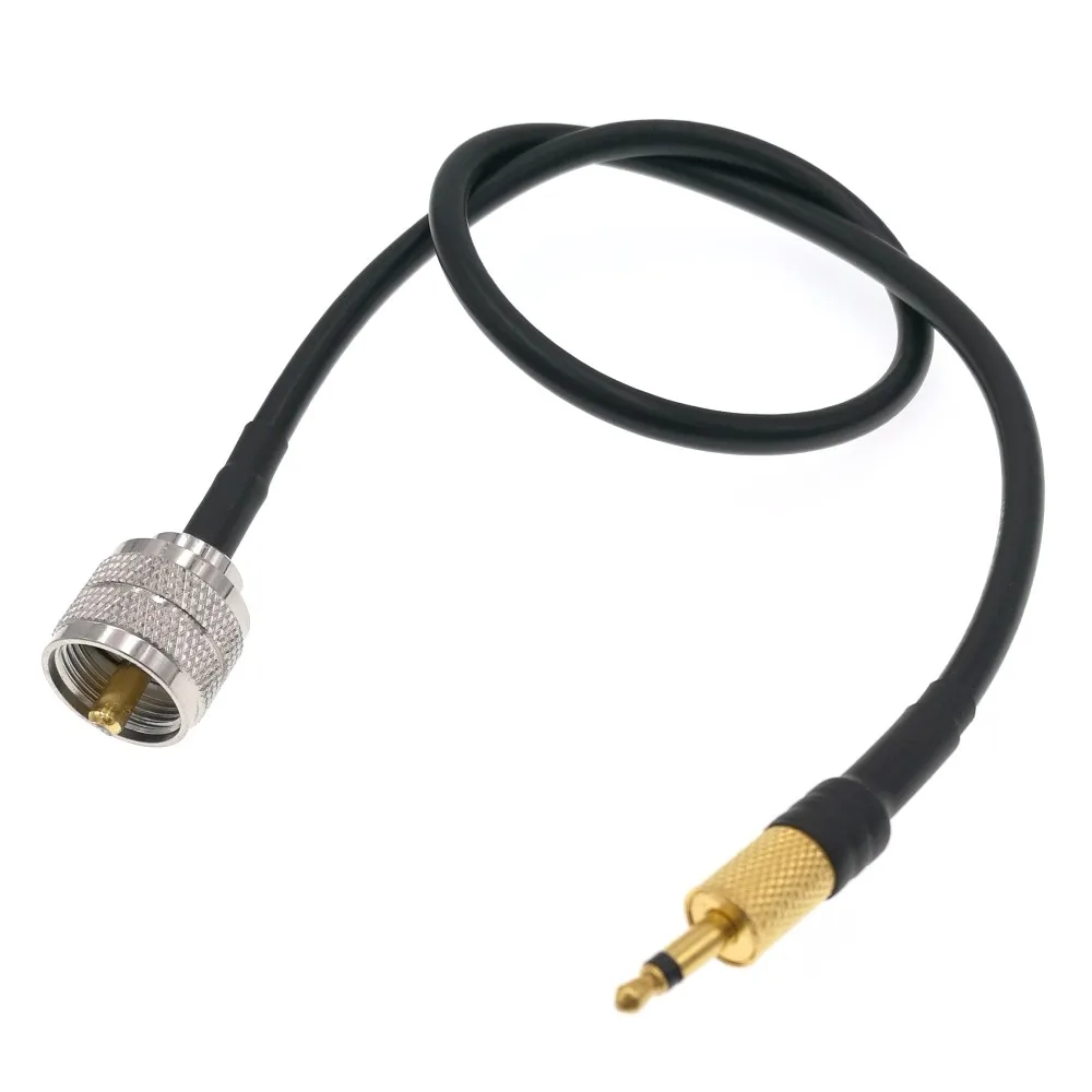 PL259 UHF штекер до 3 5 мм моно 1/8 &quotTS монитор камеры CCTV антенна 1 м/3 фута RG58 кабель |
