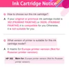 QSYRAINBOW Ink Cartridge Replacement for HP 302 For HP302 XL Ink Cartridges Deskjet 2130 2131 1110 1111 1112 3630 Printer ► Photo 2/2