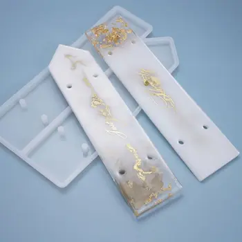 

Resin Crystal Epoxy Door Number Plate Indicator Signs Welcomes Hanging Tags Mold A2UA