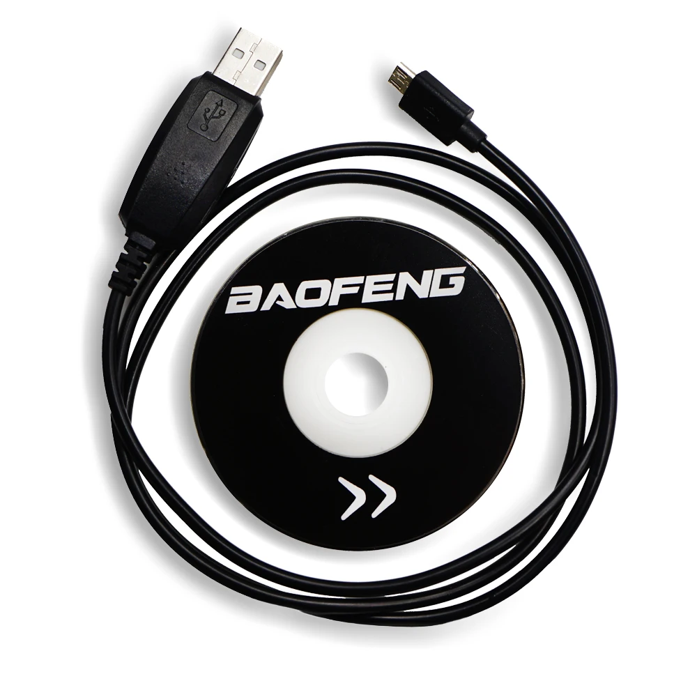 BAOFENG BF T1 USB Кабель для программирования с CD программным обеспечением Baofeng Walkie Talkie