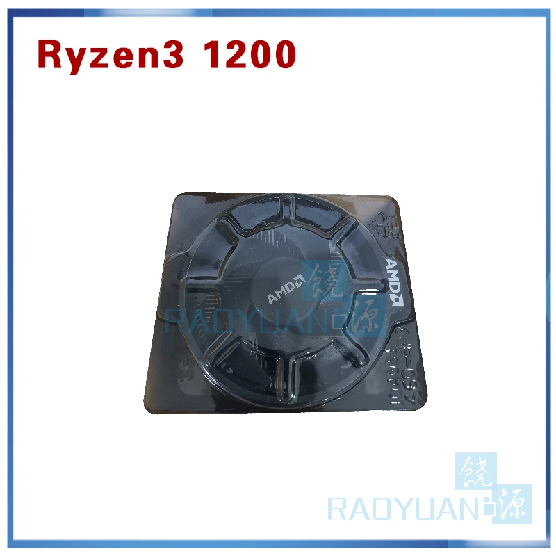 Процессор AMD Ryzen R3 1200, четырехъядерный процессор, разъем AM4, 3,1 ГГц, 10 МБ, TDP, 65 Вт, кэш, 14 нм, DDR4, настольный компьютер, YD1200BBM4KAE, с вентилятором охлаждения