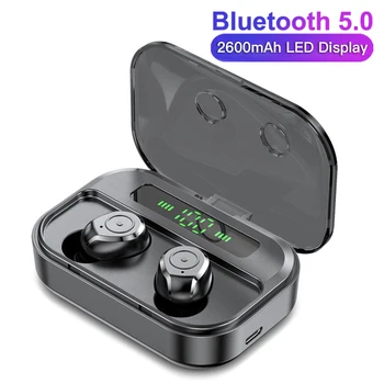 

M7s TWS Bluetooth Earphones 5.0 Wireless Dual Host Handsfree Earbuds HD Stereo Noise Reduction Gaming Headphones for IOS Android