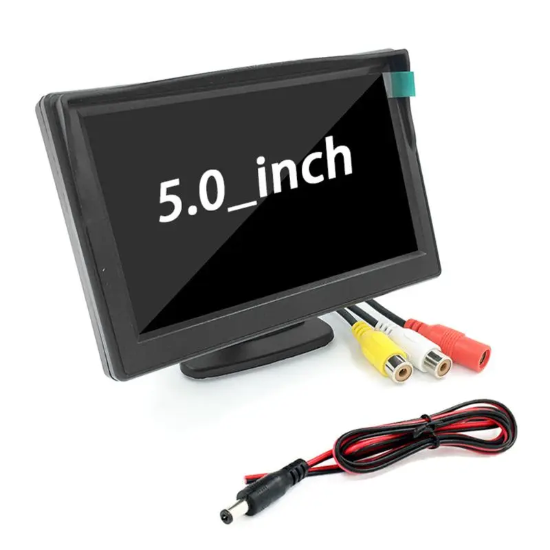 

5 inch LCD Screen Monitor Suction Cup Car Rearview Reverse Parking Camera