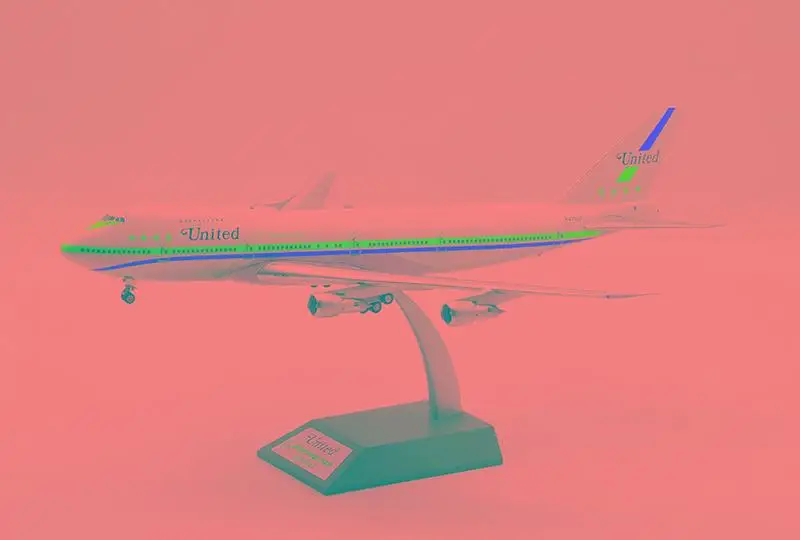 Inflight Юнайтед Боинг 747 N4716U 1/200 литье под давлением модель самолета