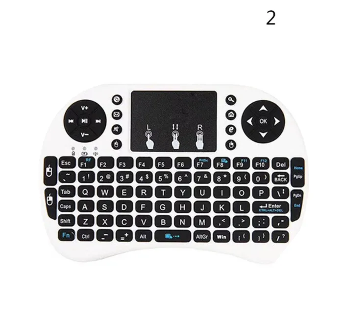 2,4 ГГц Беспроводная i8/i10 Сенсорная панель мини клавиатура Fly Air mouse для Android tv PS3/4 LHB99