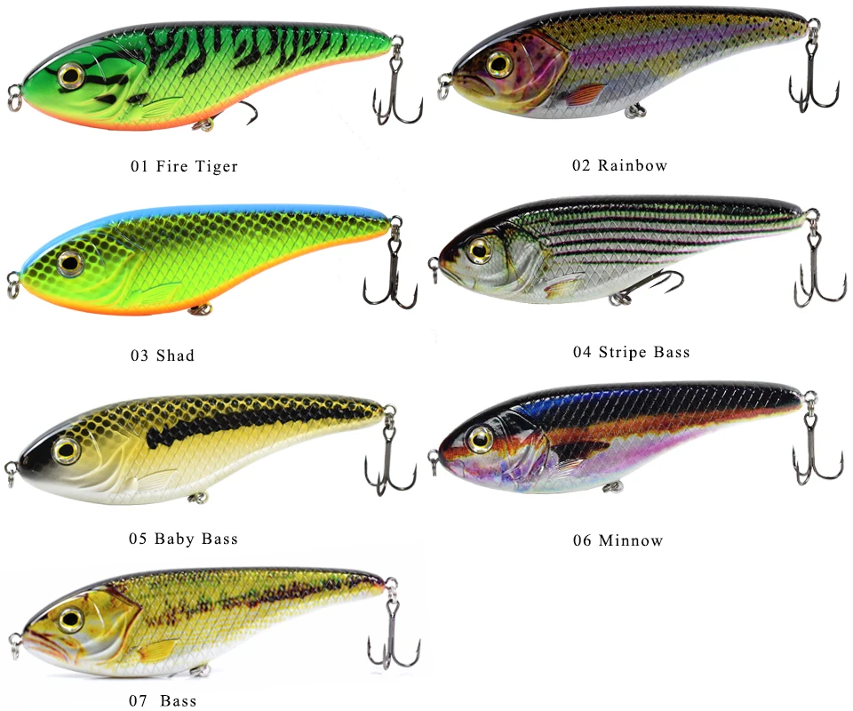 15 см 81 г планер Джеркбейт воблеры для большой игры рыбалка на щуку мускусные рыболовные приманки Buster искусственная приманка