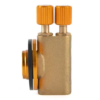 

Camping Double Head Valve Adapter Picnic Outdoor Safe Gas Stove Switch Inflatable Control Cook Charging Tank Flat Cylinder new
